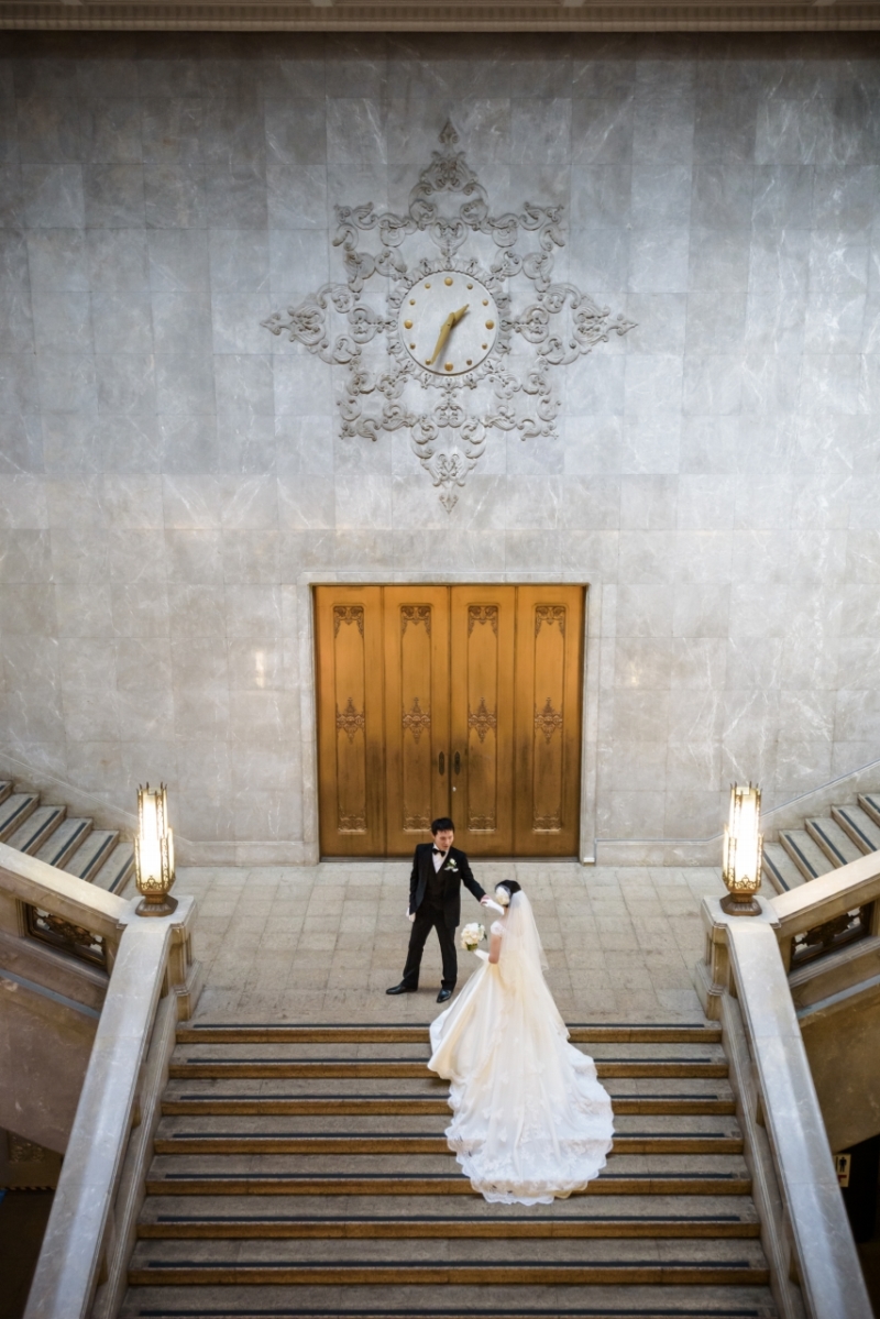 洋装に着替えて国立博物館へ！