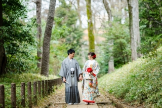 式は挙げられていませんが、写真の中で叶えられたように感じています。