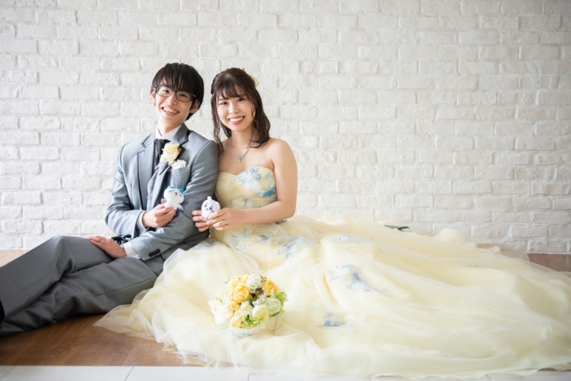 カラードレスもとってもお似合い