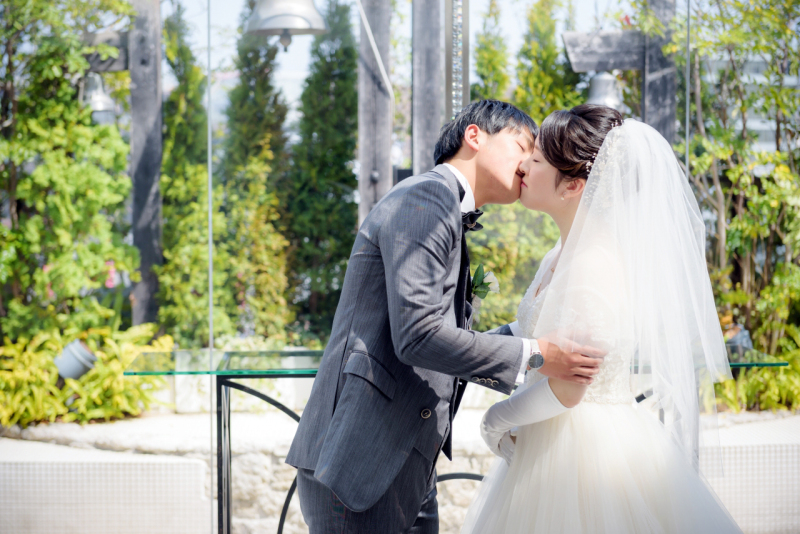 キスシーンもロマンチックに