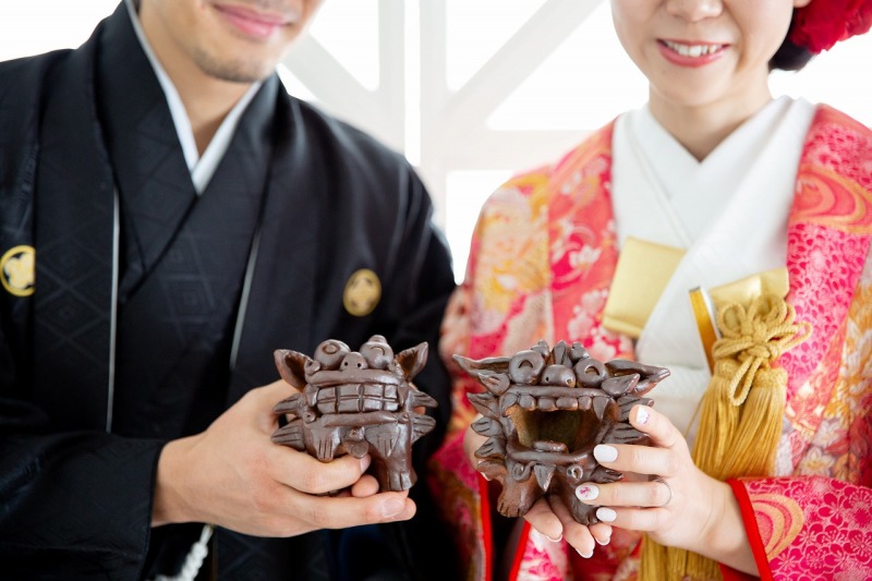 思い出の小物と一緒に