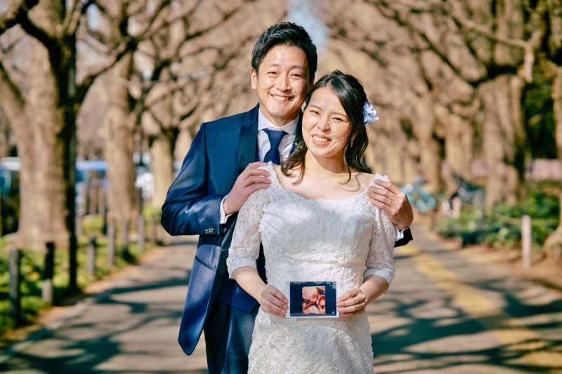 最後はお外でロケーション撮影