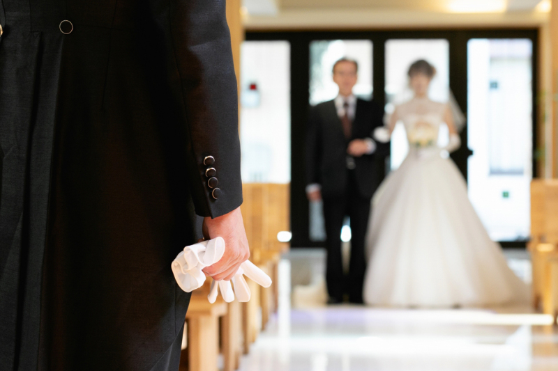 お父様とバージンロード！