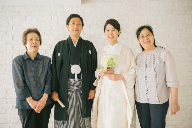 お母様とも一緒に撮影！