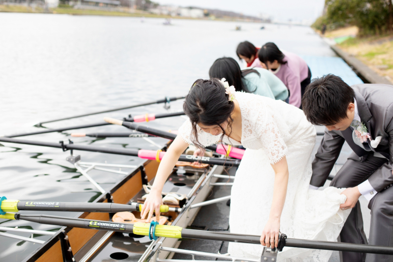 ご新郎様のナイスアシスト！