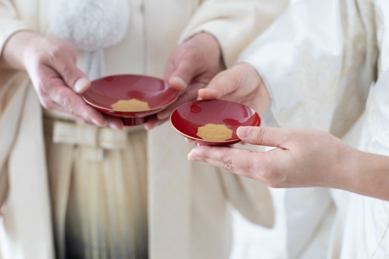 赤の盃をもって