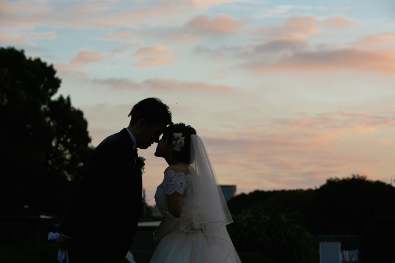 シルエット写真も