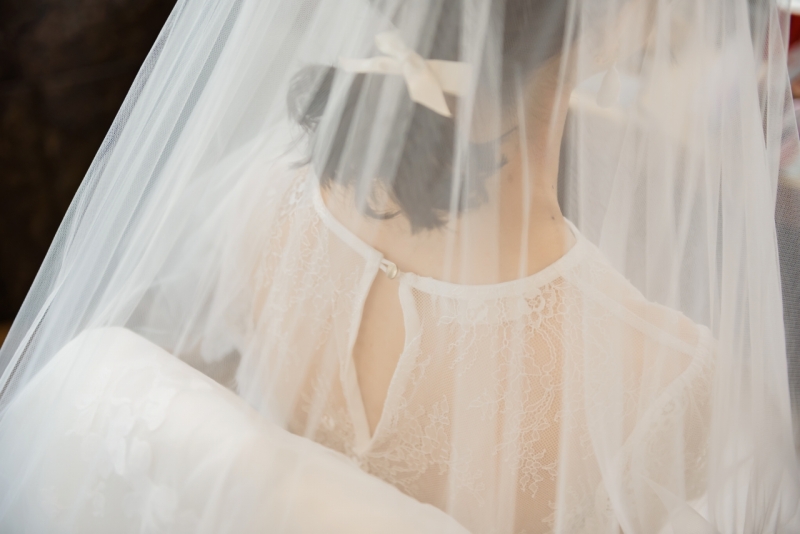 ヘアメイクシーンから撮影開始！