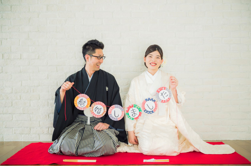 白無垢姿も残しましょ！