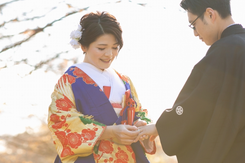 きれいな光の中で