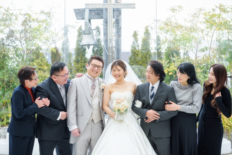 ご家族みんなで記念撮影