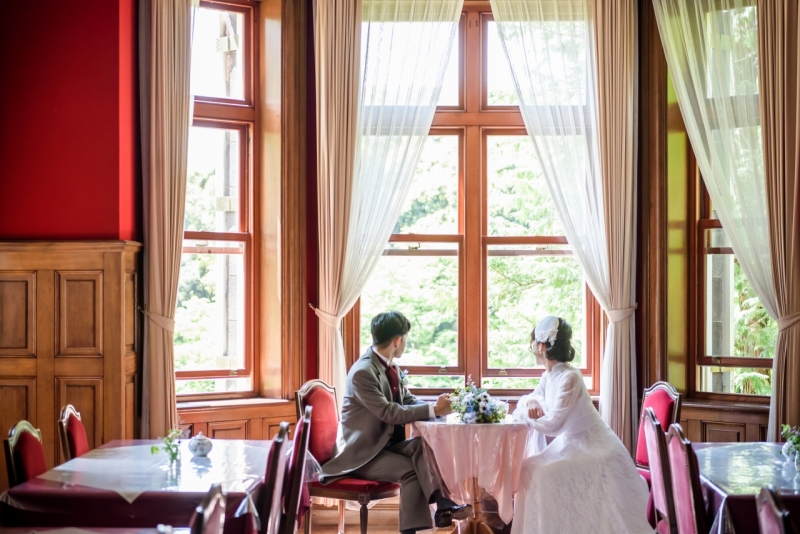 洋館でティータイム