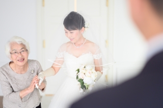 二人だけではなく家族とも想い出に残る写真が撮りたいなぁと思っていました。