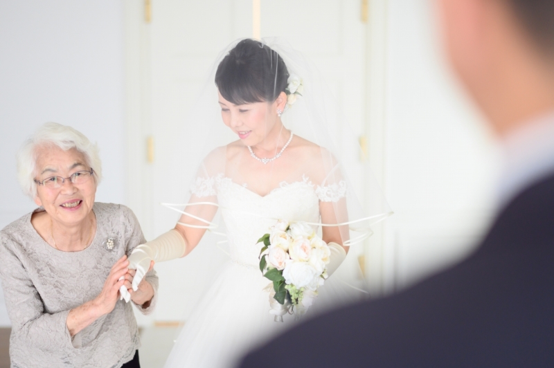 二人だけではなく家族とも想い出に残る写真が撮りたいなぁと思っていました。