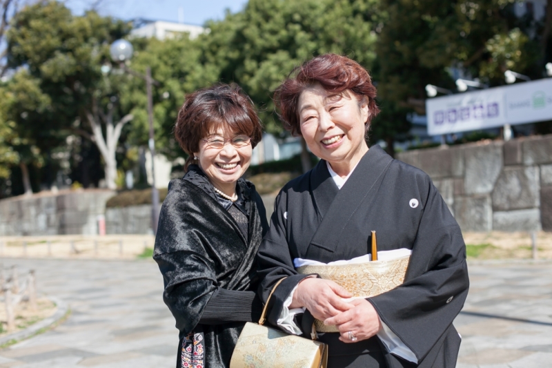 ご両家お母様の満面の笑み！
