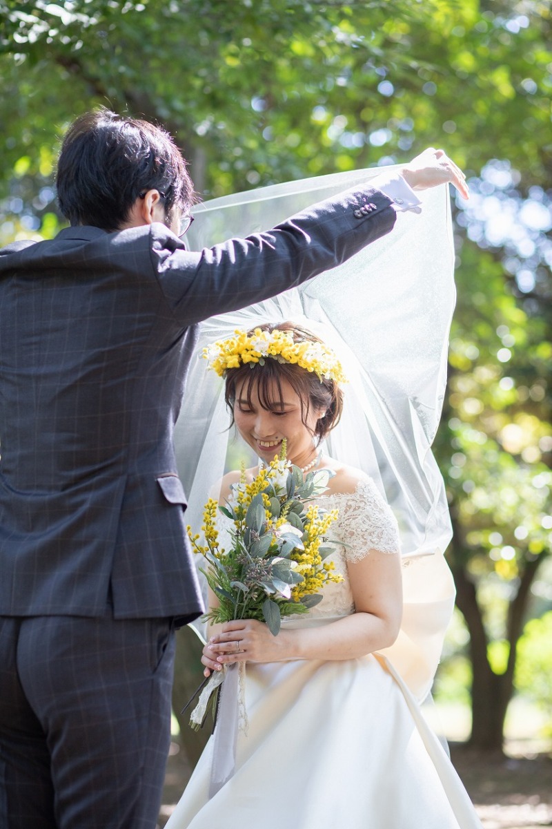 ベールアップシーン