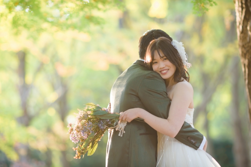 ダウンスタイルの花嫁さま