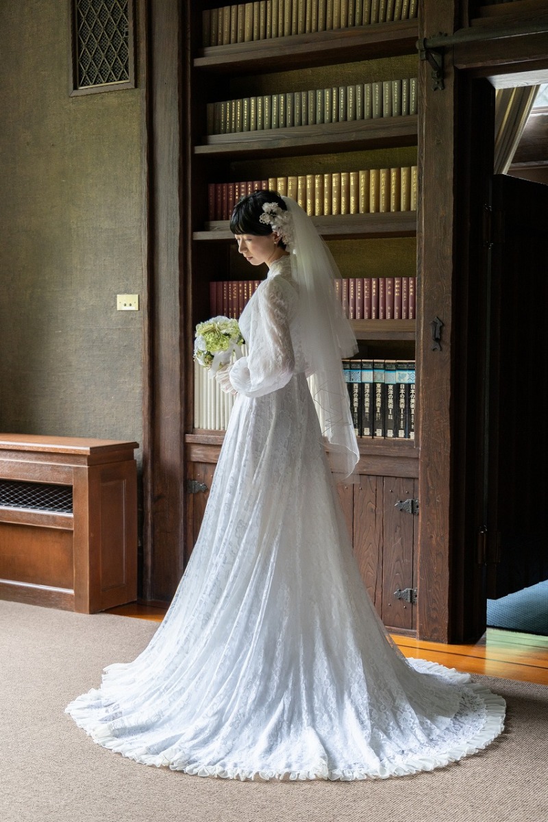 細部まで美しいヴィンテージドレス