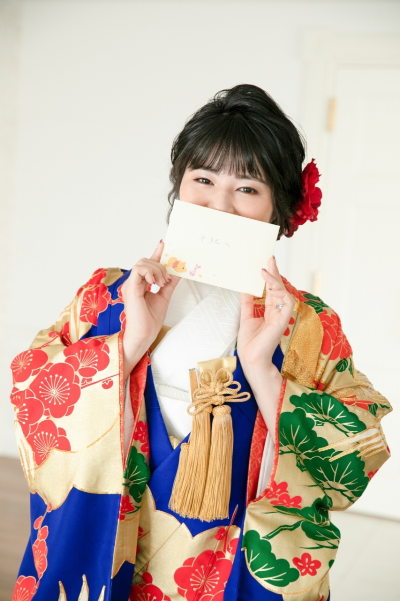 嬉しそうな花嫁様の笑顔にキュン