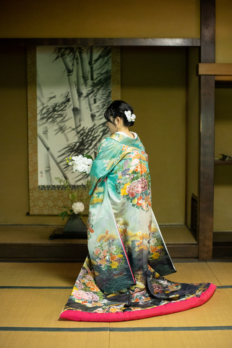 2着目にお着換え