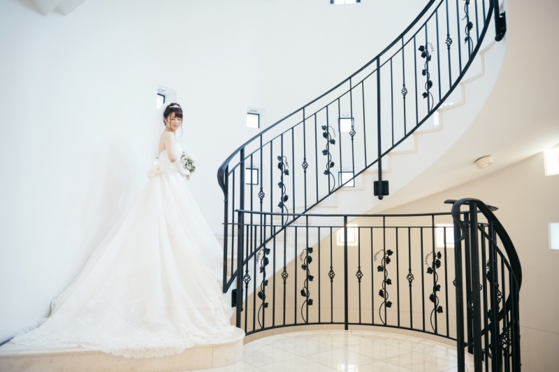 らせん階段も素敵