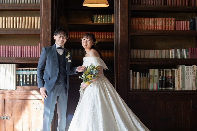 ブーケをとって軽やかに