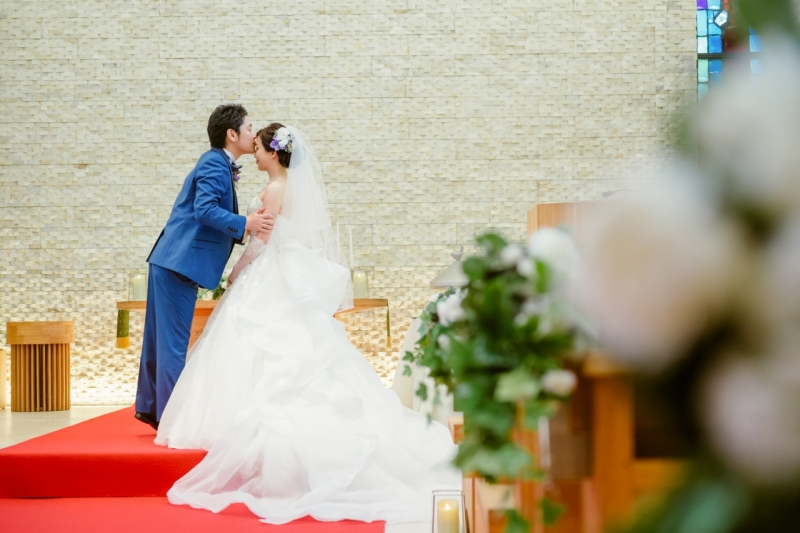 キスシーンも素敵に撮影