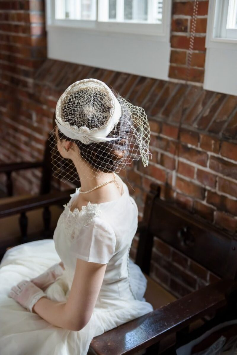 ヴィンテージのヘッドドレス