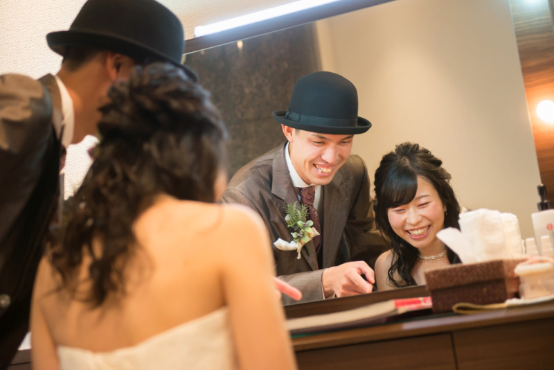 ヘアメイクからしっかり撮影します！