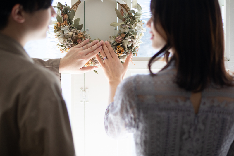 【STUDIO撮ろうよ】私服でカジュアルに入籍フォト！