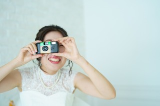 みなさんの掛け声とかでとても楽しいフォトウェディングになりました！ 