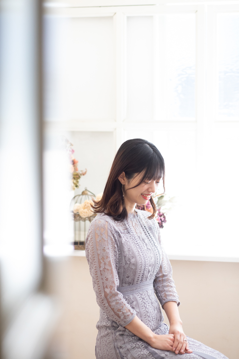 次はご新婦様のソロショット!