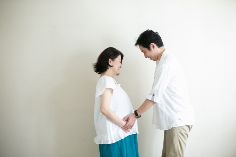 パパとの2ショット写真も