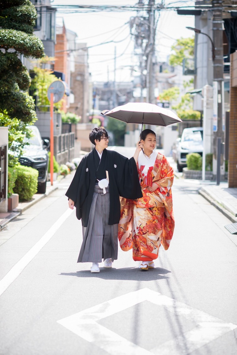 お外に飛び出て