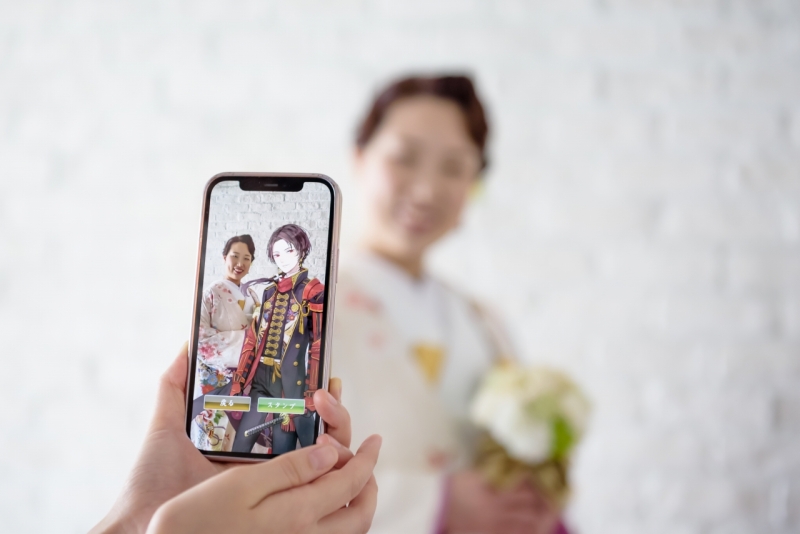 推しと2ショット!