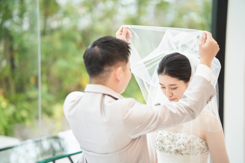 ベールアップシーン