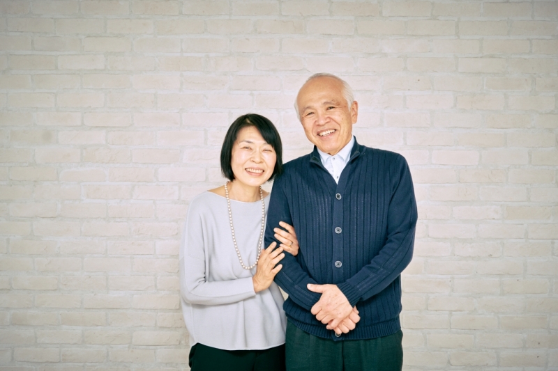 お父様お母様のツーショット