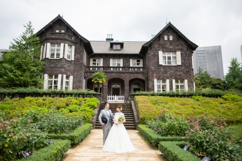 庭園に移動して