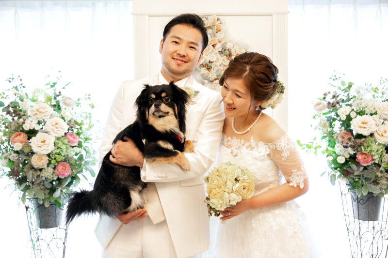 愛犬も参加しました!