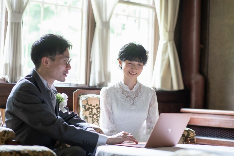 お二人らしさいっぱいに