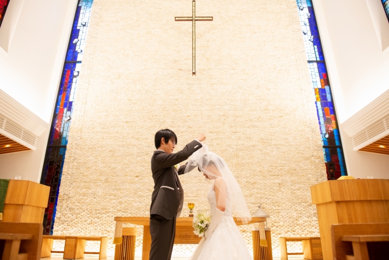 ベールアップシーン