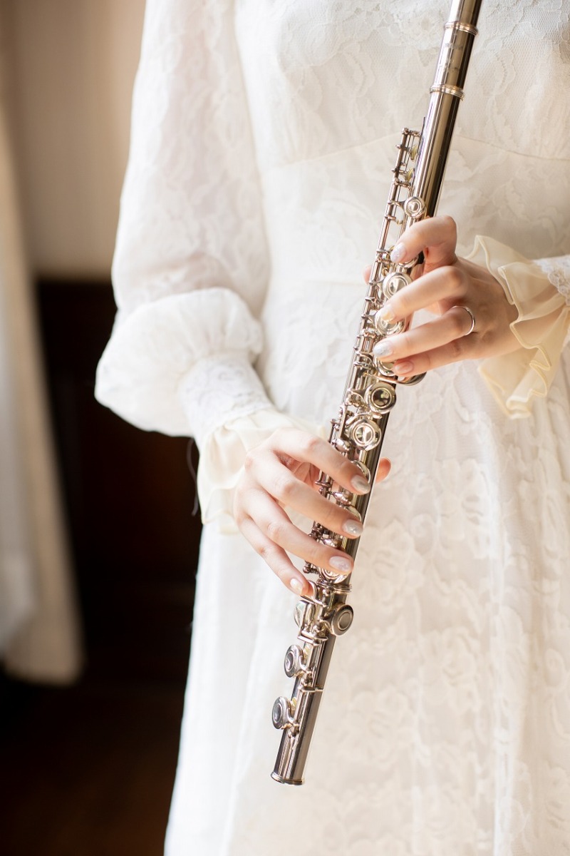 気品あるフルート姿