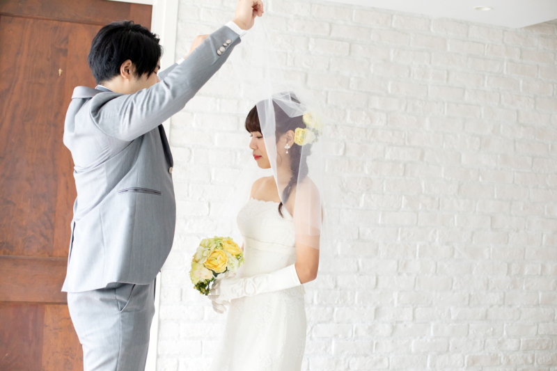 ベールアップシーン