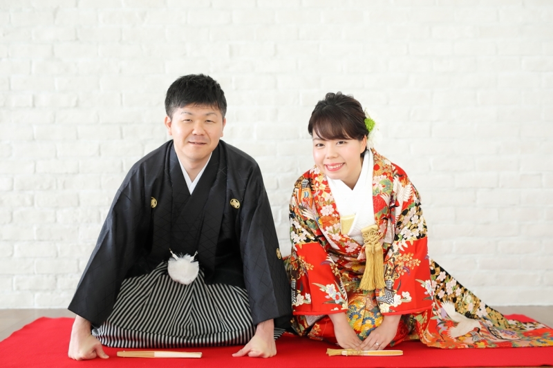 ご結婚式のプロフィール写真も！