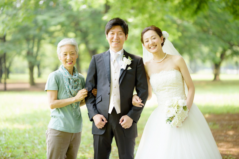 ご見学のお母様ともパチリ！