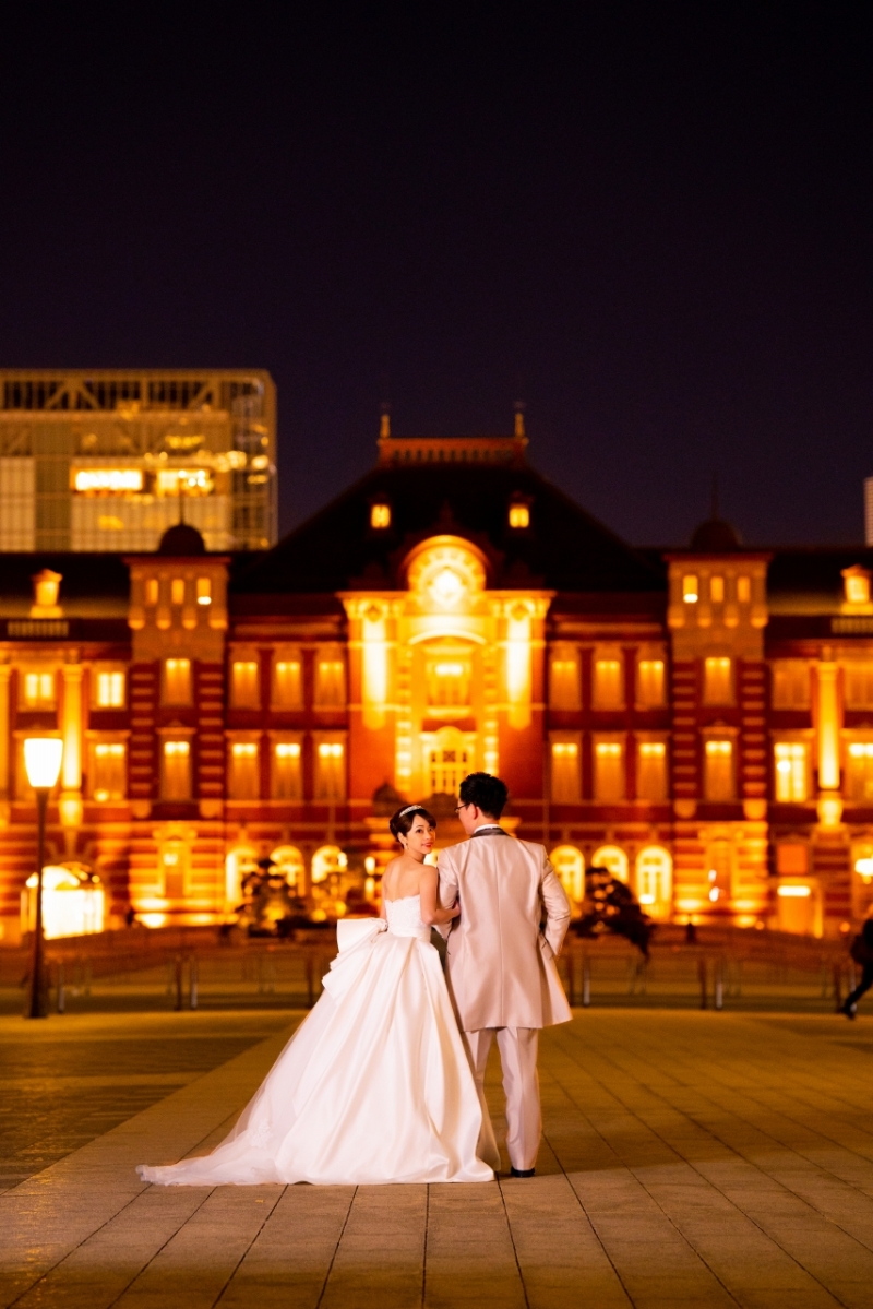 後ろ姿もきれい