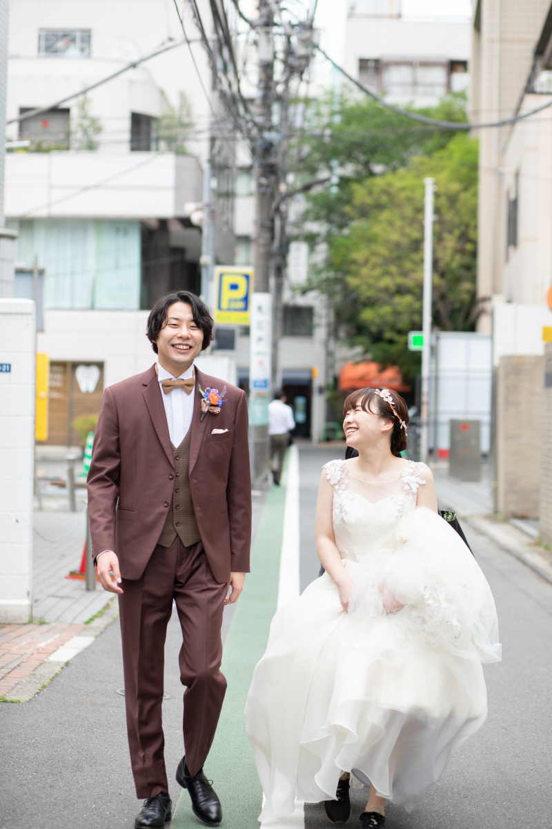 小物をチェンジしてお外へ⇒