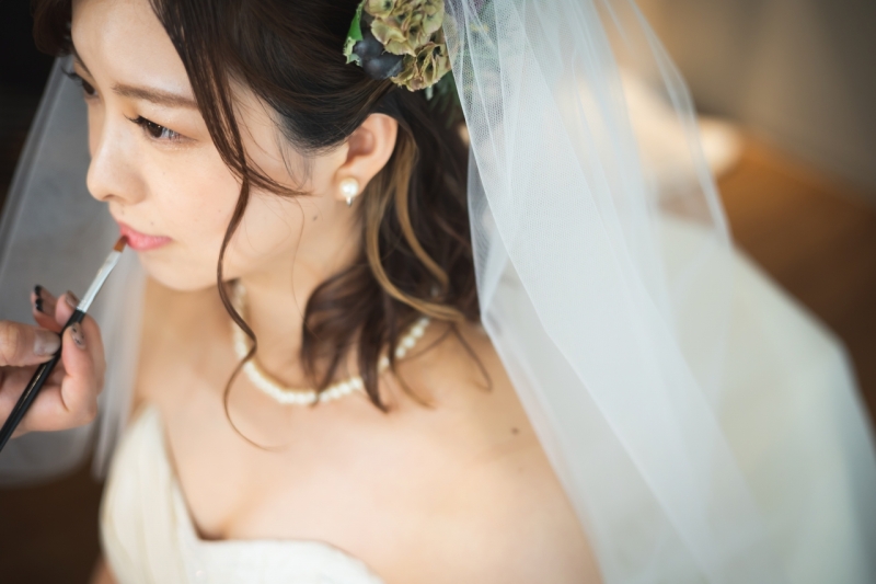 ヘアメイクシーンから撮影のはじまりはじまり！