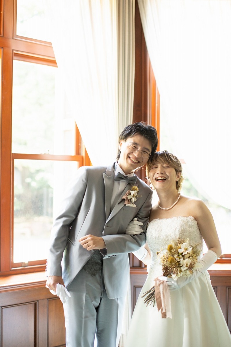 おふたりの笑顔がまぶしい～！