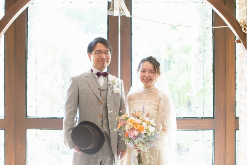 明るくてアンティークなチャペル